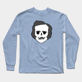 Poe Skull Long Sleeve T-Shirt